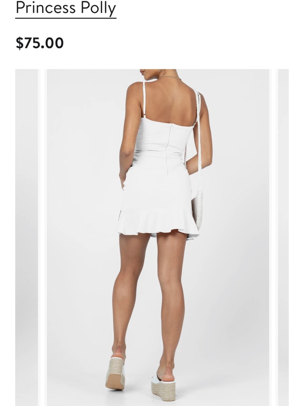 Princess Polly Kiribati Ruffle Mini Dress - Picture 6 of 7